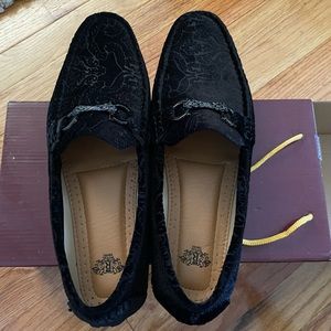 Royal Shoes men’s black suede loafers